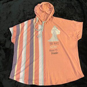 Disney Haunted Mansion Bride Hooded Shirt XL NWOT